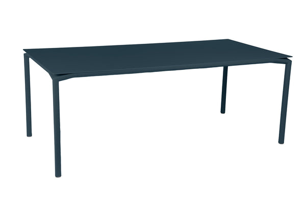 Calvi Table 77" x 37" - Fermob - Outdoor Furniture - Acapulco Blue - HORNE