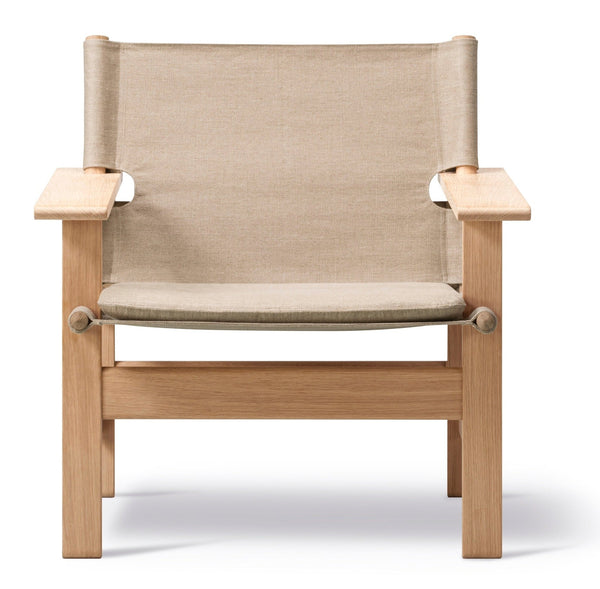 Canvas Chair - Fredericia - Chairs - Natural Canvas/Oak Light Oil - HORNE