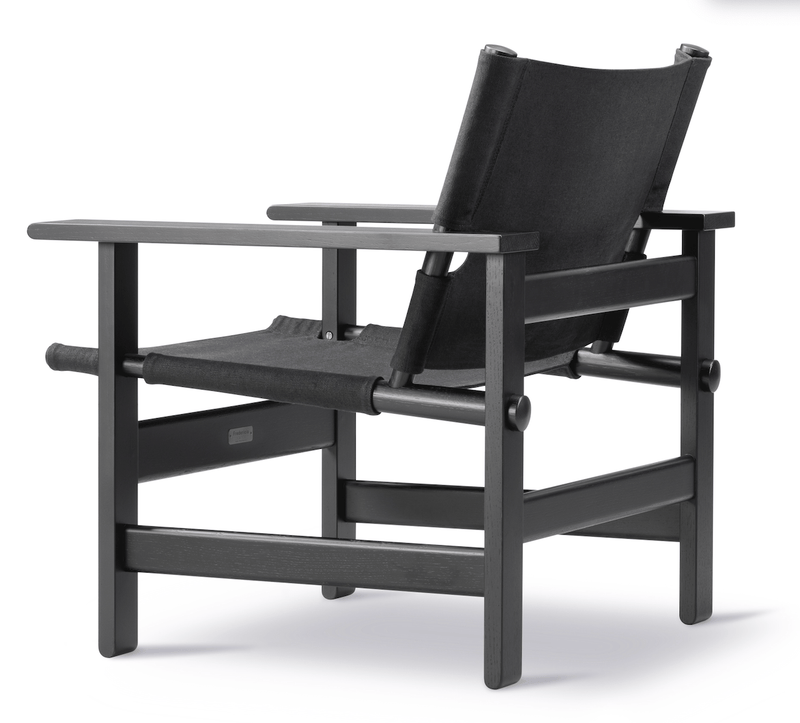 Canvas Chair - Fredericia - Chairs - Natural Canvas/Oak Light Oil - HORNE