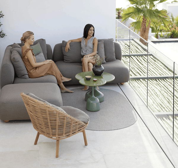 Capture 2 - Seater Sofa Module - Cane Line - Outdoor Furniture - HORNE