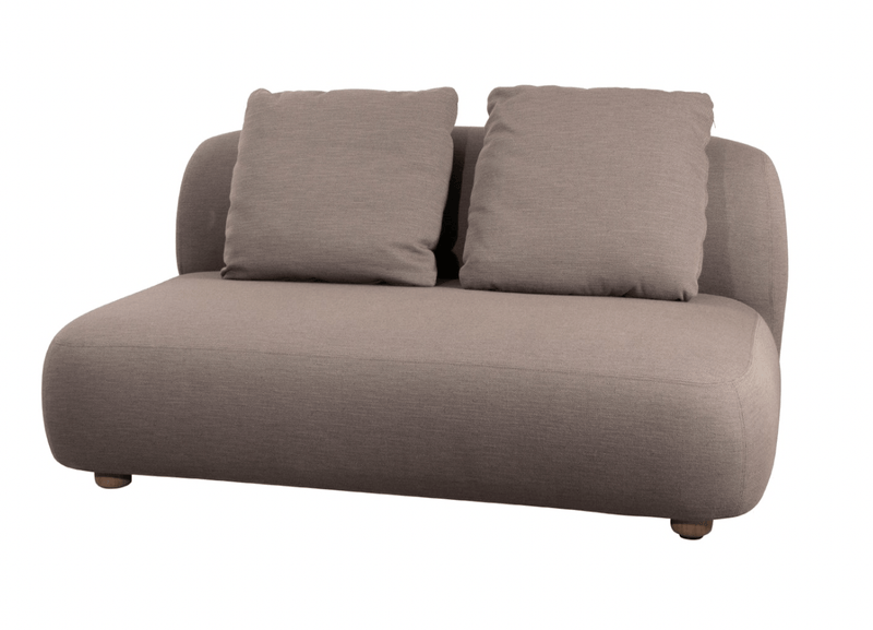 Capture 2 - Seater Sofa Module - Cane Line - Outdoor Furniture - HORNE