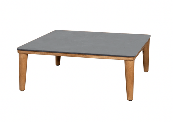 Capture Coffee Table - Cane Line - Outdoor Furniture - Fossil Black Ceramic - HORNE