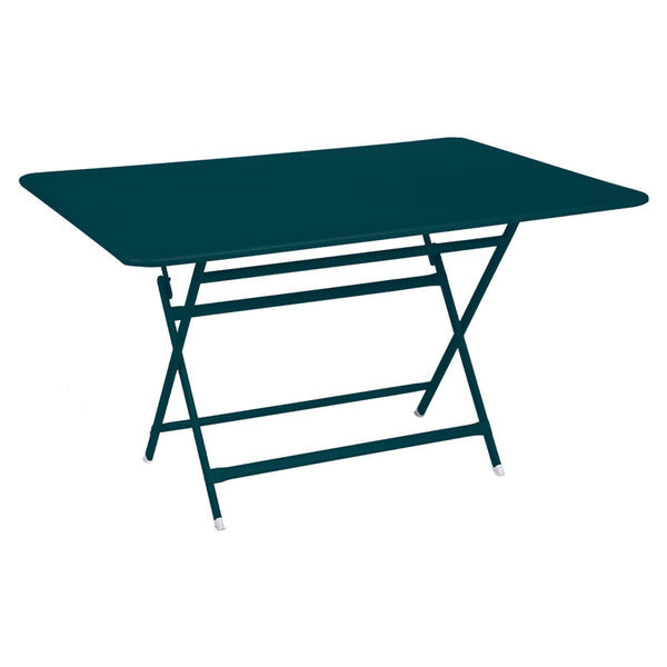 Caractere Table 50" x 35" - Fermob - Outdoor Furniture - Acapulco Blue - HORNE