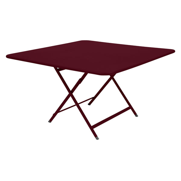 Caractere Table 50" x 50" - Fermob - Outdoor Furniture - Black Cherry - HORNE