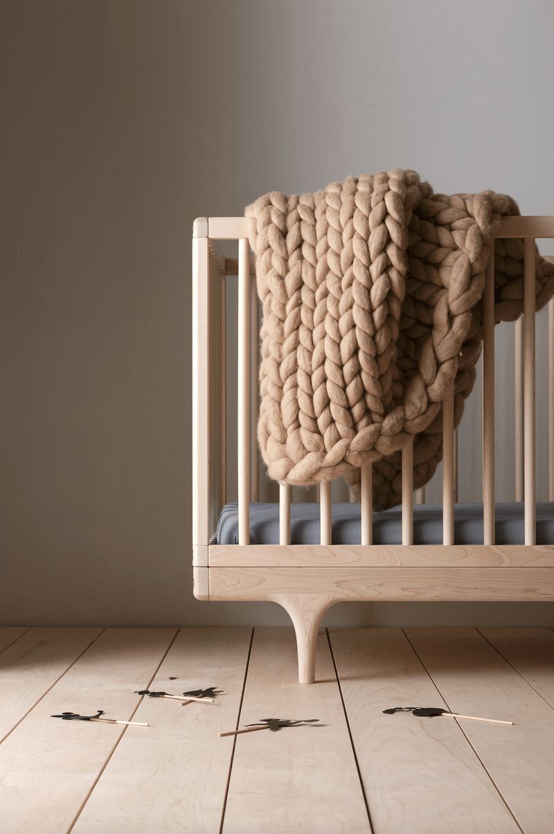 Caravan Crib - Kalon Studios - Kids + Baby - Oiled Ash - HORNE