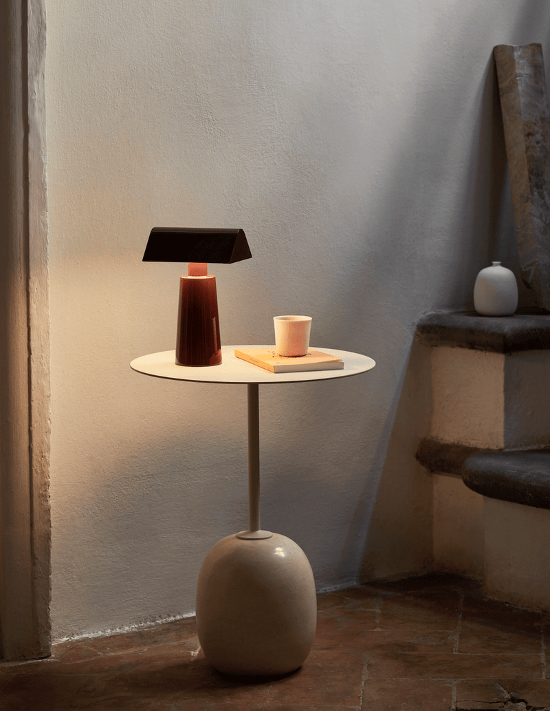 Caret MF1 Portable Lamp - &Tradition - Table + Task - Silk Grey - HORNE