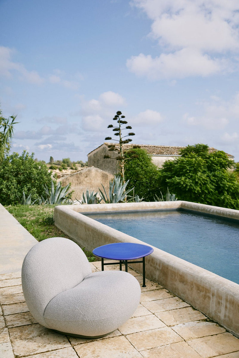 Carmel Coffee Table - Gubi - Tables + Desks - Pacific Blue/60x60 - HORNE