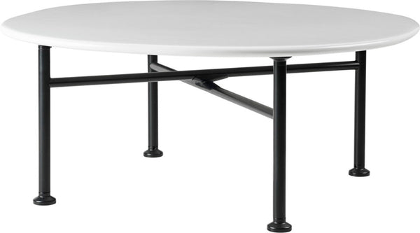 Carmel Coffee Table - Gubi - Tables + Desks - Clam White/75x75 - HORNE