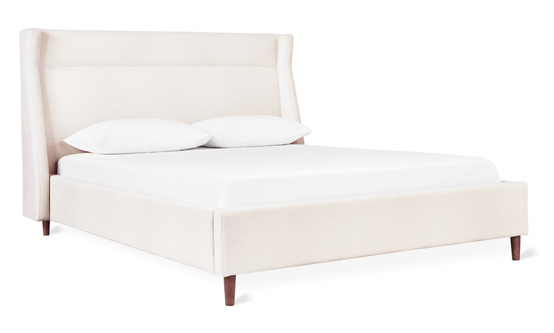 Carmichael Bed - Gus* Modern - Beds - Merino Cream - Queen - HORNE