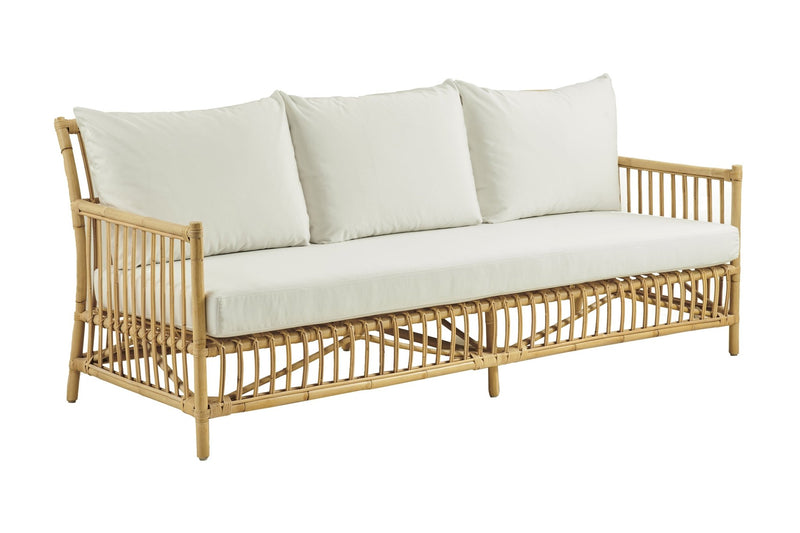 Caroline Rattan 3-Seater Sofa by Sika