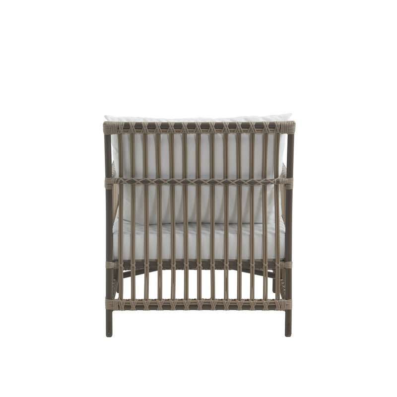 Caroline Lounge Chair - Exterior - Sika Design - Outdoor Furniture - Dove White - Tempotest White Canvas - HORNE