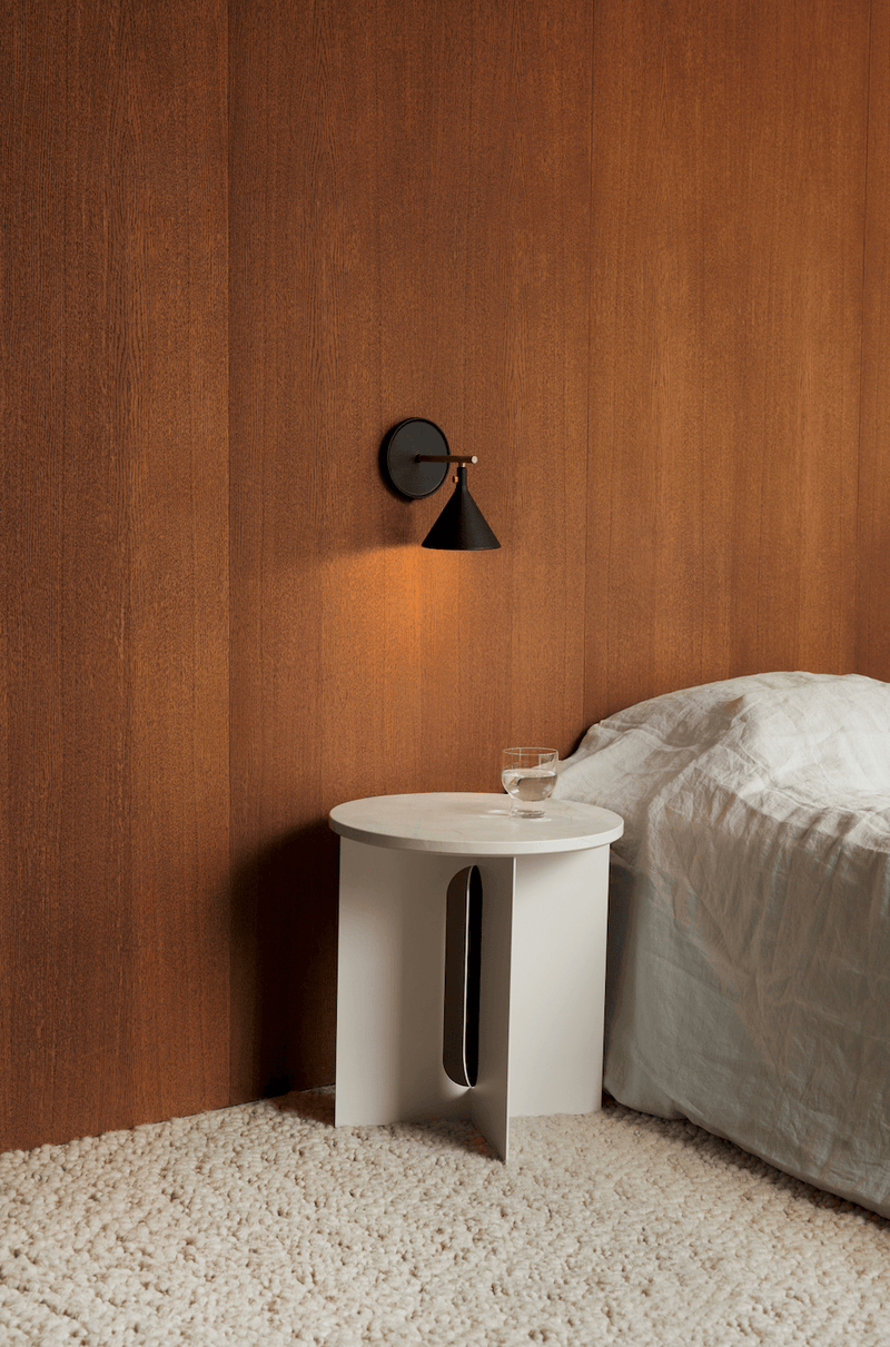 Cast Sconce Wall Lamp - Audo Copenhagen - Wall Sconces - Sconce with Diffuser/ Dimmable - HORNE