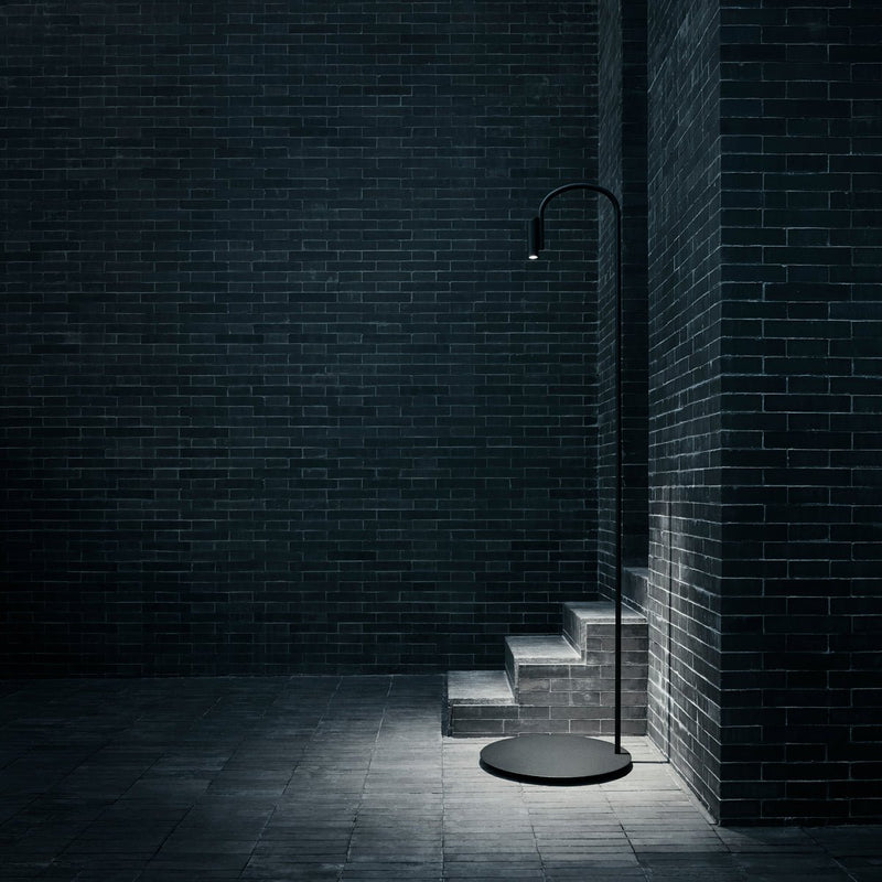 Caule Bollard 1 - Solid Shade Floor Lamp - Flos - Floor Lamps - White - 2700K - No Caule Box - HORNE