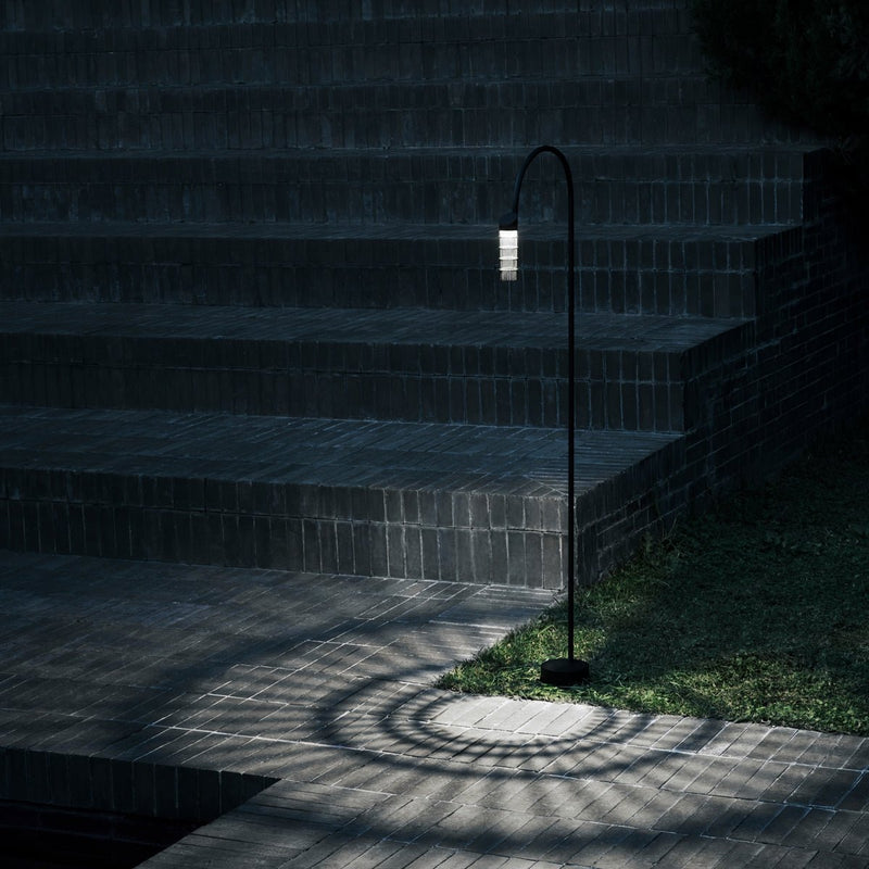 Caule Bollard 2 - Nest Shade Floor Lamp - Flos - Floor Lamps - White - 2700K - No Caule Box - HORNE