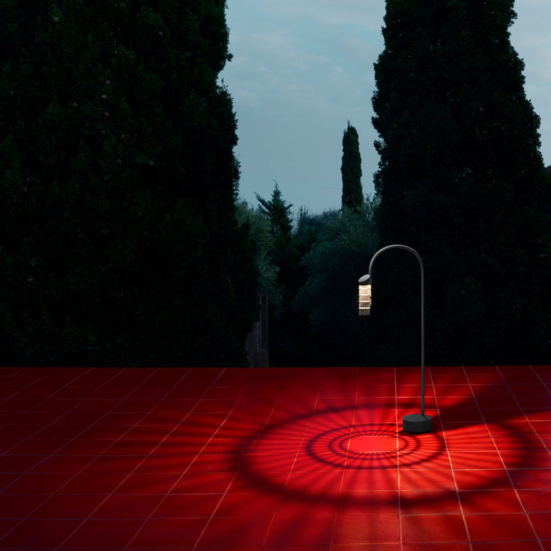 Caule Bollard 3 - Nest Shade Floor Lamp - Flos - Floor Lamps - White - 2700K - No Caule Box - HORNE