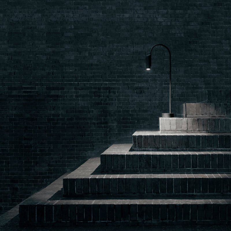 Caule Bollard 3 - Solid Shade Floor Lamp - Flos - Floor Lamps - White - 2700K - No Caule Box - HORNE