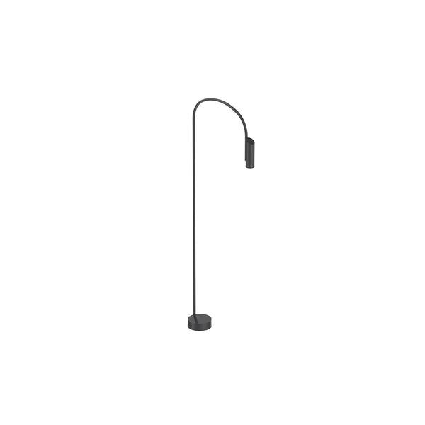 Caule Bollard 3 - Solid Shade Floor Lamp - Flos - Floor Lamps - Black - 2700K - No Caule Box - HORNE