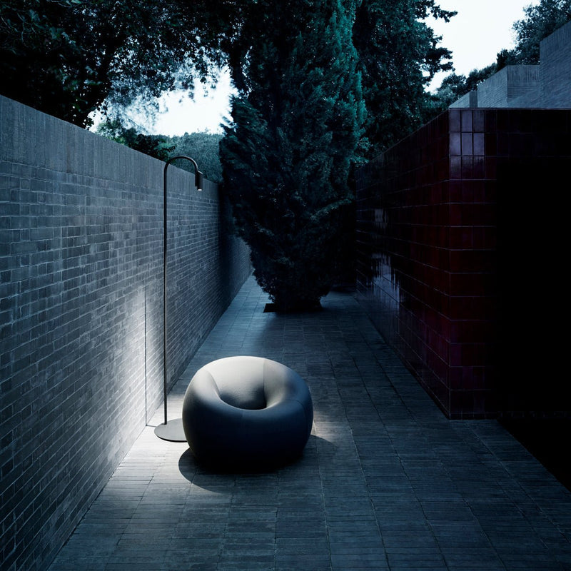 Caule Bollard 3 - Solid Shade Floor Lamp - Flos - Floor Lamps - White - 2700K - No Caule Box - HORNE