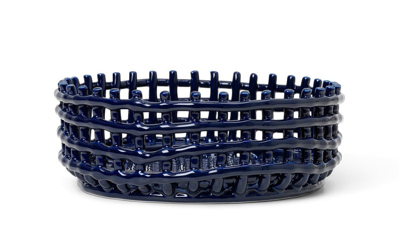 Ceramic Centrepiece - Ferm Living - Serveware - Blue - HORNE