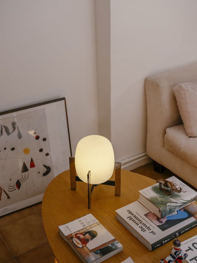 Cesta Metalica Lamp - Santa & Cole - Floor Lamps - Without Leather Handle - HORNE