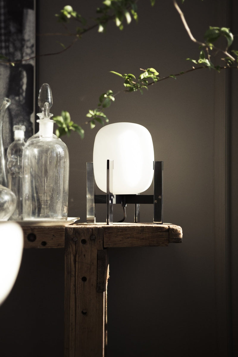 Cesta Metalica Lamp - Santa & Cole - Floor Lamps - Without Leather Handle - HORNE