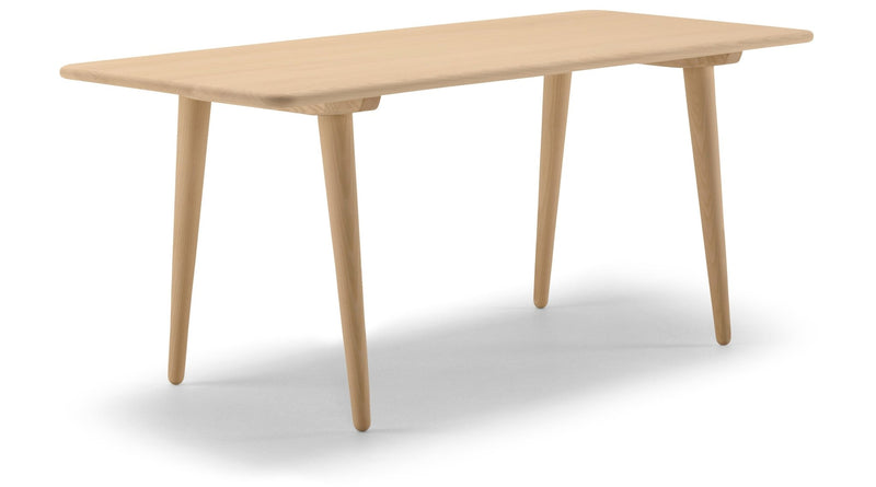 Minimalist, modern oak wood desk by Carl Hansen & Son