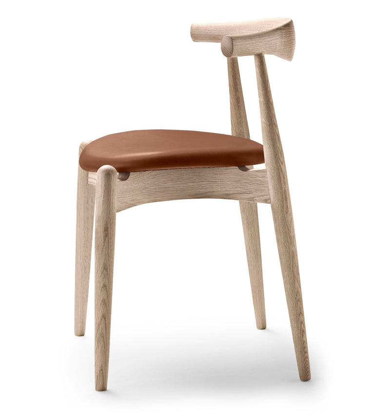 CH20 Elbow Chair - Carl Hansen & Son - Chairs - Soaped Beech - Fabric - Gabriel Mood - 04104 - HORNE