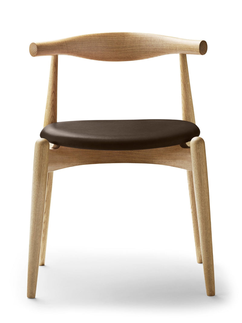 CH20 Elbow Chair - Carl Hansen & Son - Chairs - Soaped Beech - Fabric - Gabriel Mood - 04104 - HORNE