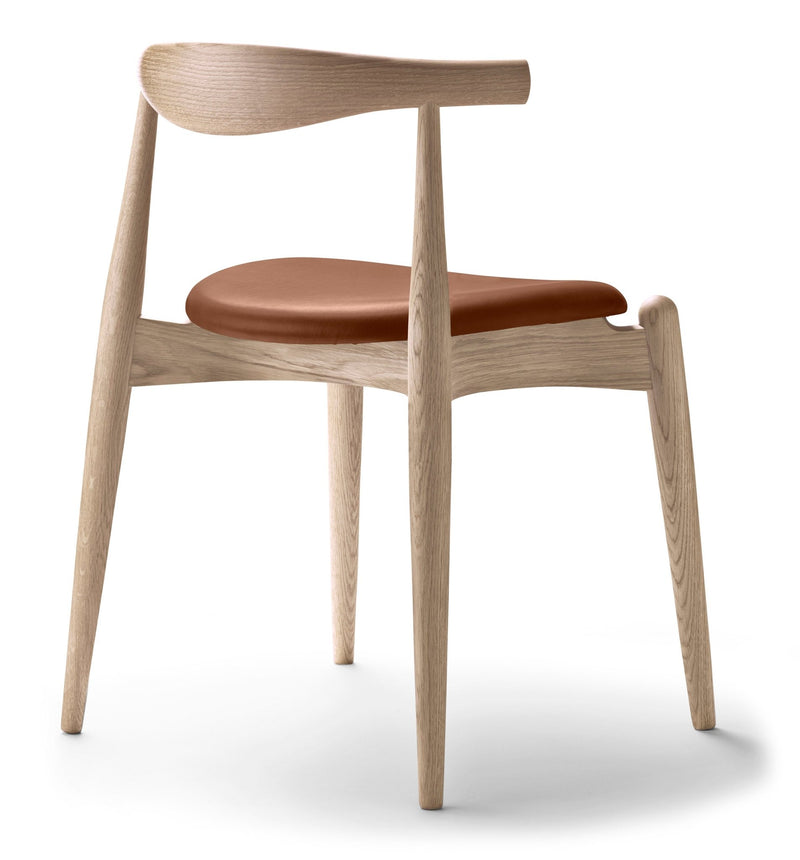 CH20 Elbow Chair - Carl Hansen & Son - Chairs - Soaped Beech - Fabric - Gabriel Mood - 04104 - HORNE