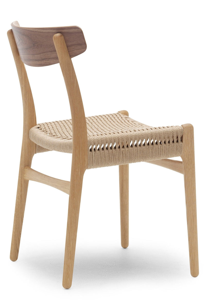 CH23 Dining Chair - Natural Paper Cord - Carl Hansen & Son - Chairs - Soaped Oak - HORNE