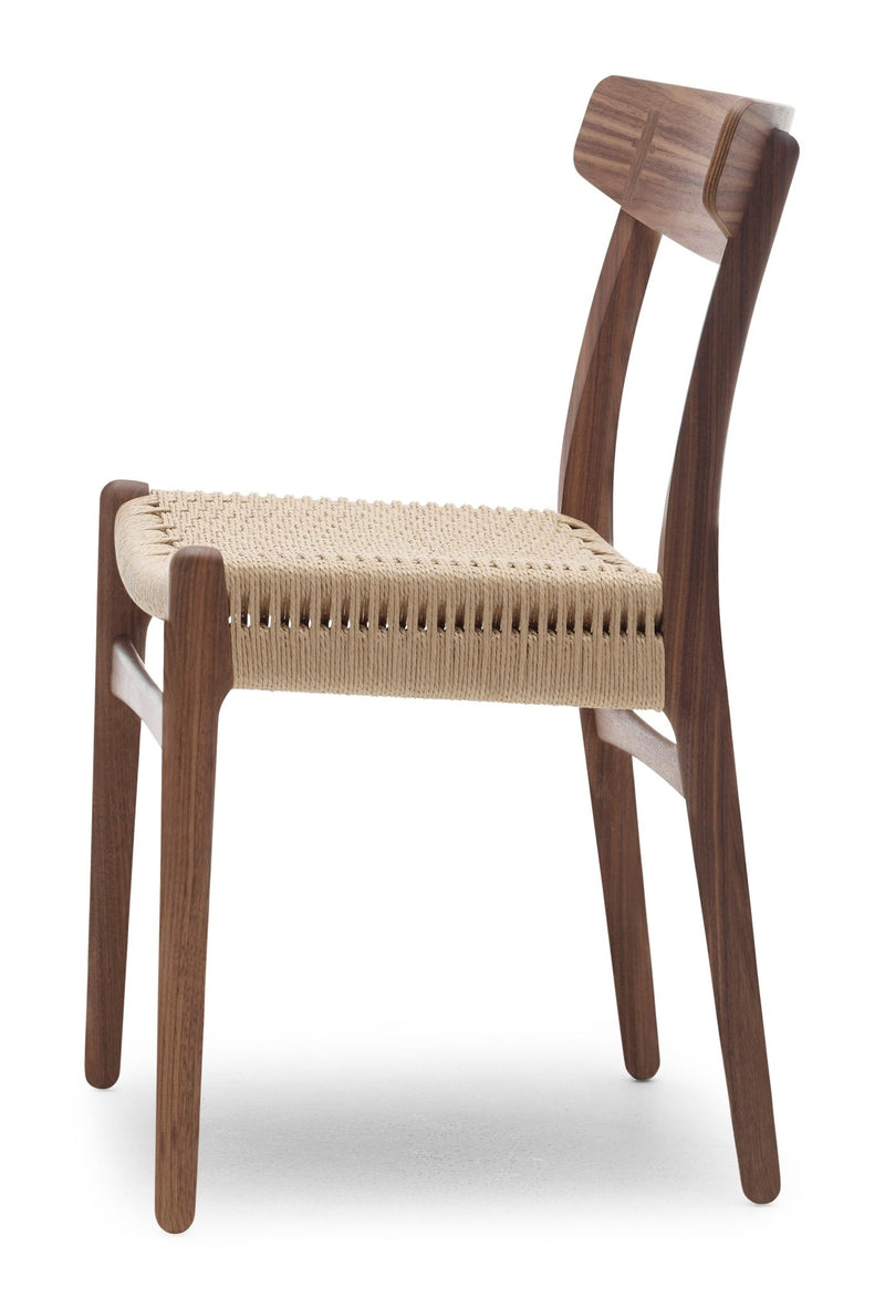 CH23 Dining Chair - Natural Paper Cord - Carl Hansen & Son - Chairs - Soaped Oak - HORNE