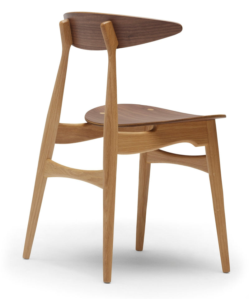 CH33T Dining Chair - Carl Hansen & Son - Chairs - Oiled Oak/Walnut - HORNE