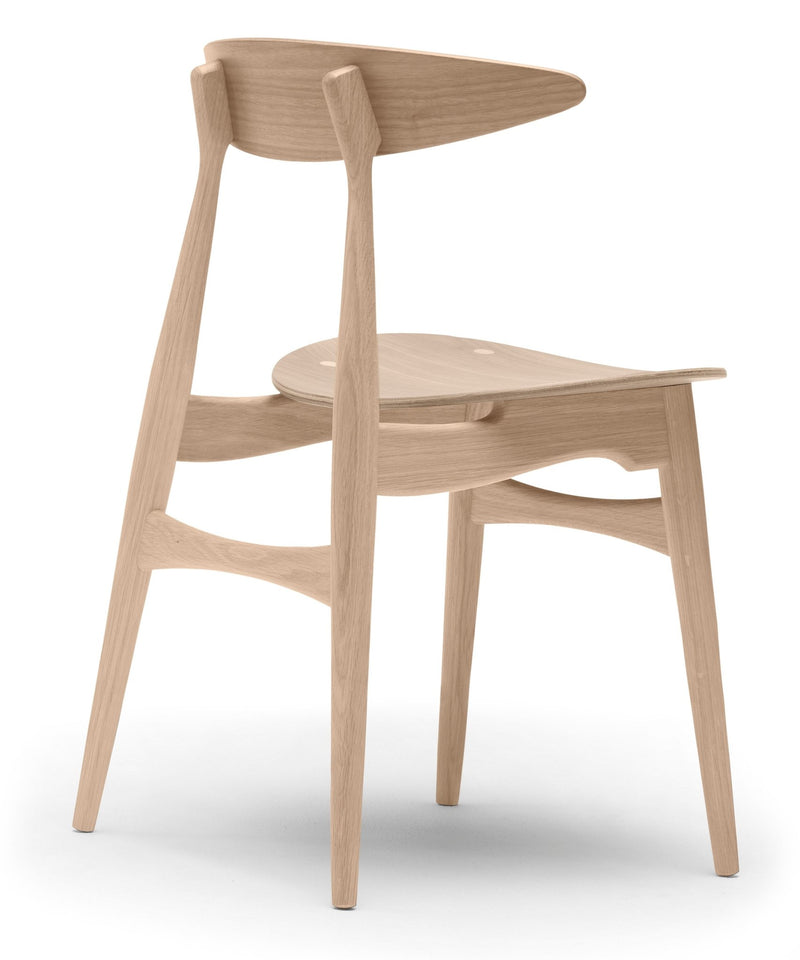 CH33T Dining Chair - Carl Hansen & Son - Chairs - Oiled Oak/Walnut - HORNE