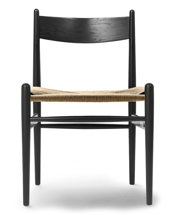 CH36 Dining Chair - Carl Hansen & Son - Chairs - Black Oak - HORNE