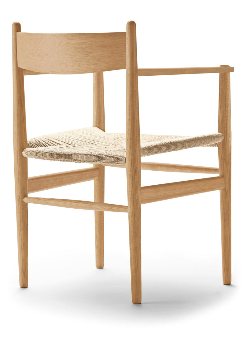 CH37 Dining Chair - Carl Hansen & Son - Chairs - Oiled Oak/Natural Cord - HORNE