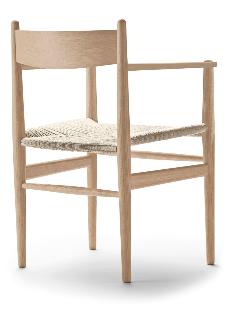 CH37 Dining Chair - Carl Hansen & Son - Chairs - Oiled Oak/Natural Cord - HORNE