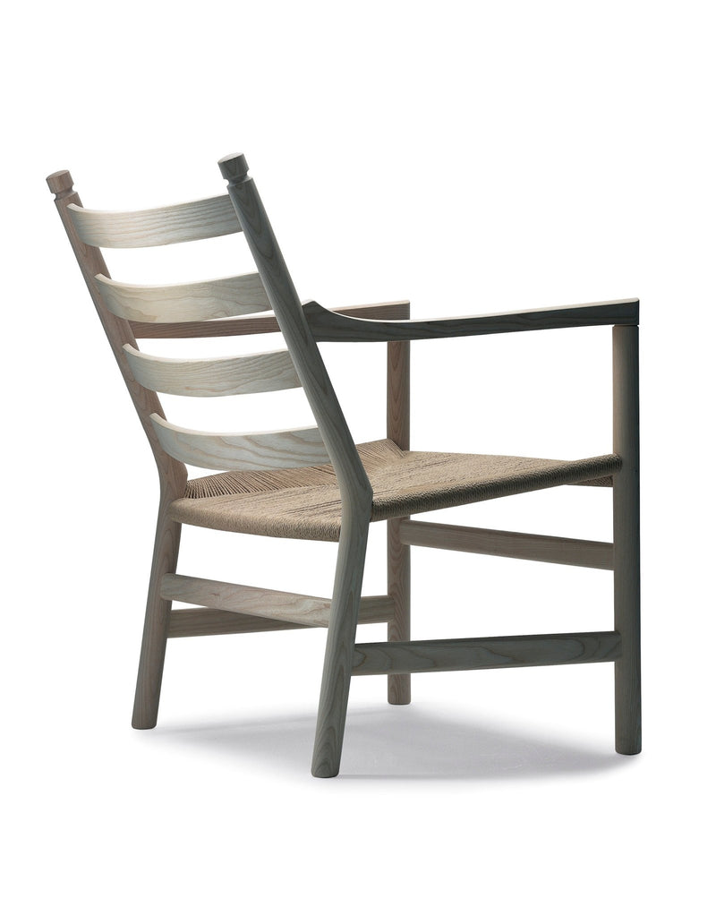 CH44 Lounge Chair - Carl Hansen & Son - Chairs - Soaped Oak/Natural Cord - HORNE