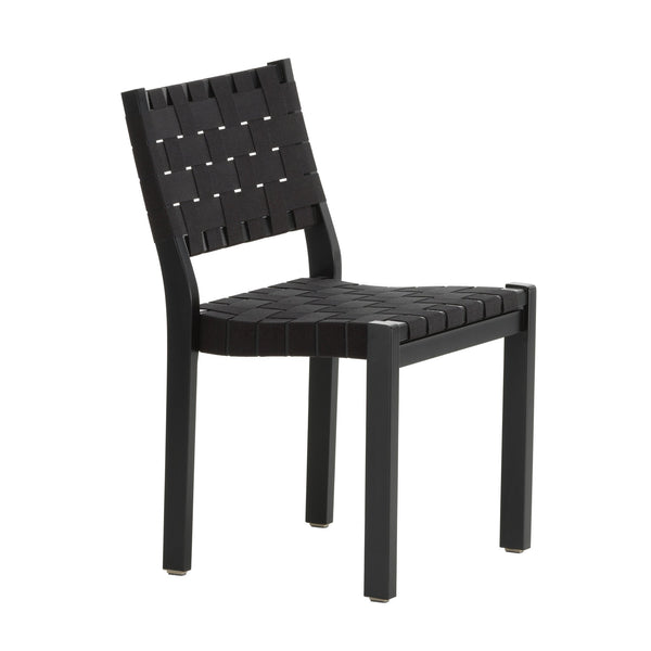Chair 611 - Black Lacquered - Artek - Chairs - Black - HORNE