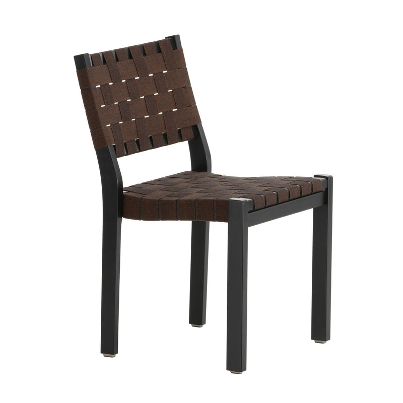Chair 611 - Black Lacquered - Artek - Chairs - Black - HORNE