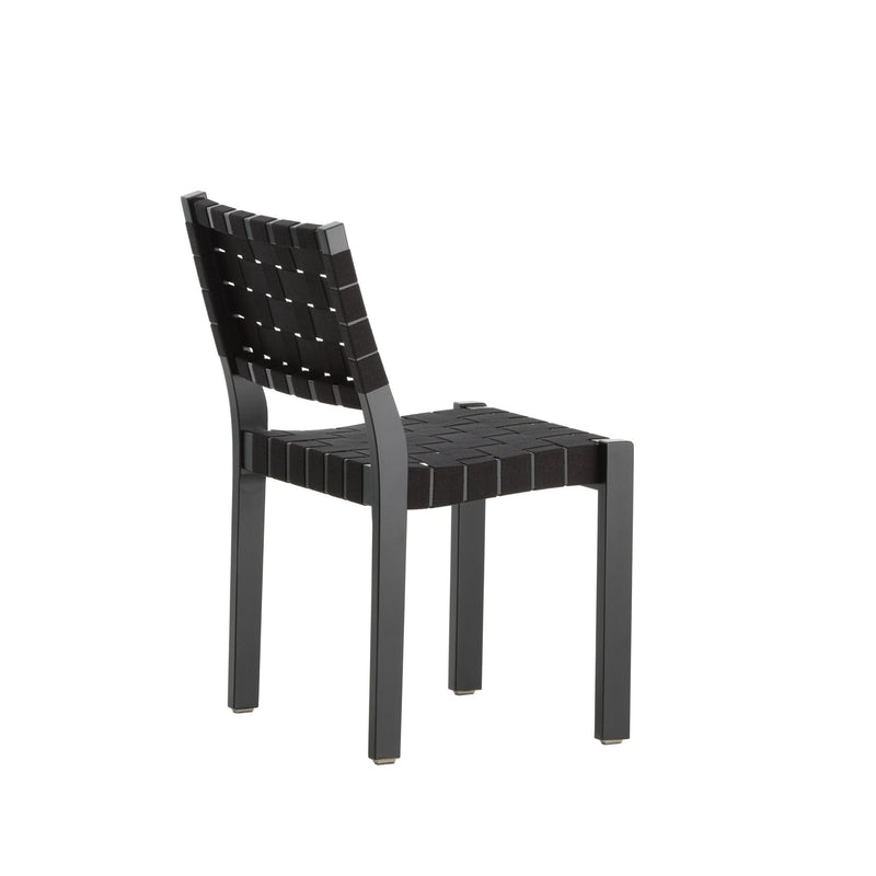 Chair 611 - Black Lacquered - Artek - Chairs - Black - HORNE
