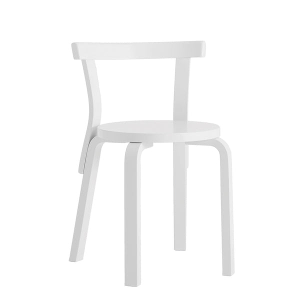 Chair 68 by Alvar Aalto - Artek - Chairs - White - HORNE