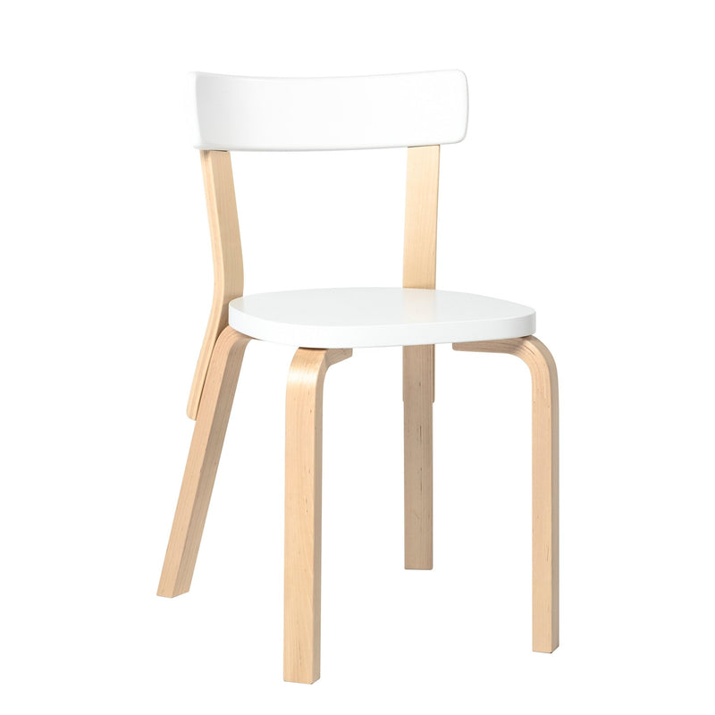 Chair 69 by Alvar Aalto - Artek - Chairs - Birch Veneer Seat - HORNE