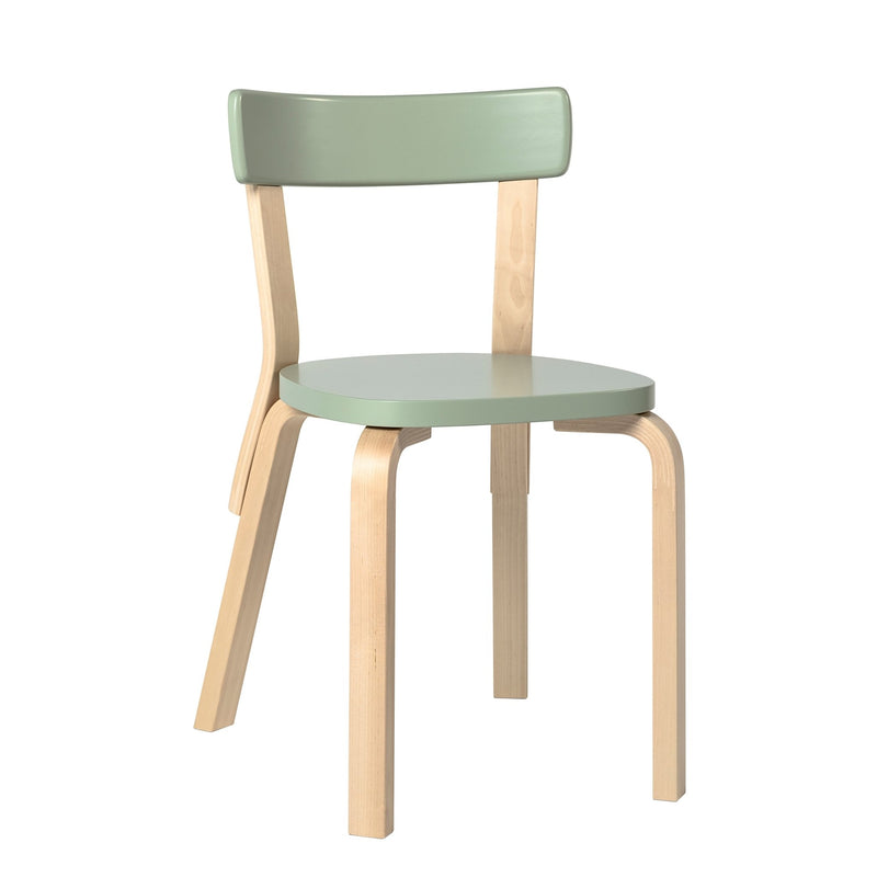 Chair 69 by Alvar Aalto - Artek - Chairs - Birch Veneer Seat - HORNE