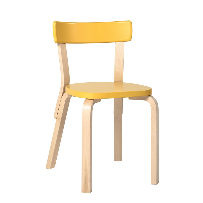 Chair 69 by Alvar Aalto - Artek - Chairs - Birch Veneer Seat - HORNE