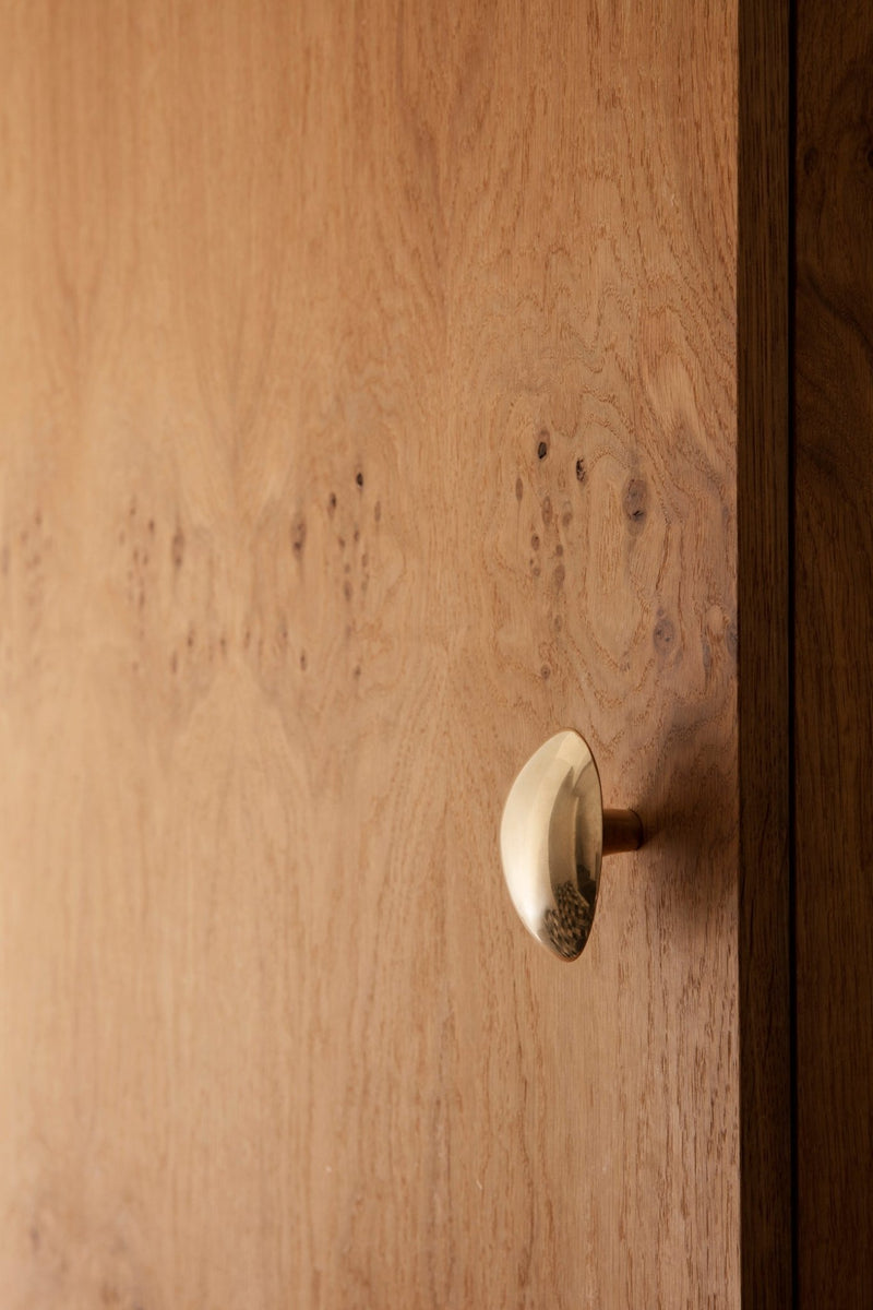 Chanterelle Hook - Ferm Living - Hangers & Hooks - Brass - HORNE