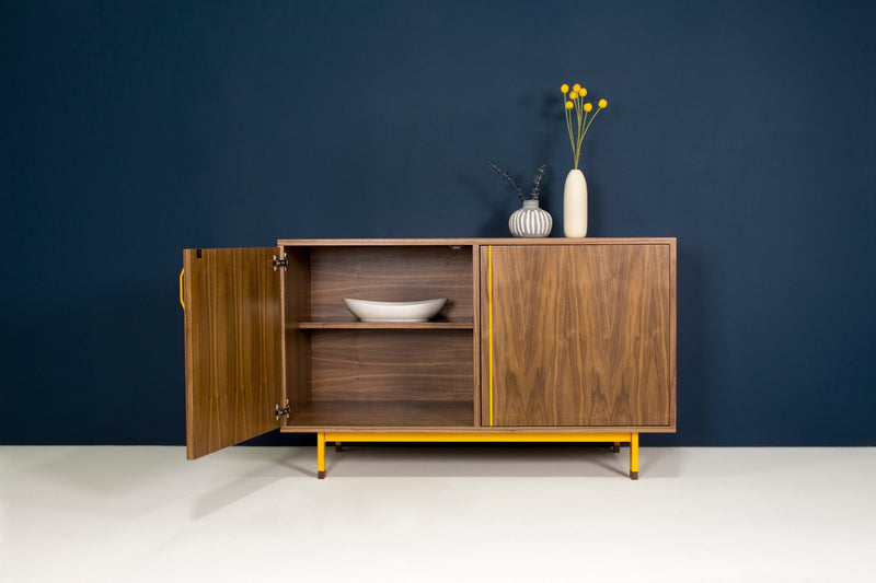 Chapman Double Unit Storage Cabinet - Maple - Tronk - Sideboards + Cabinets - Black - HORNE