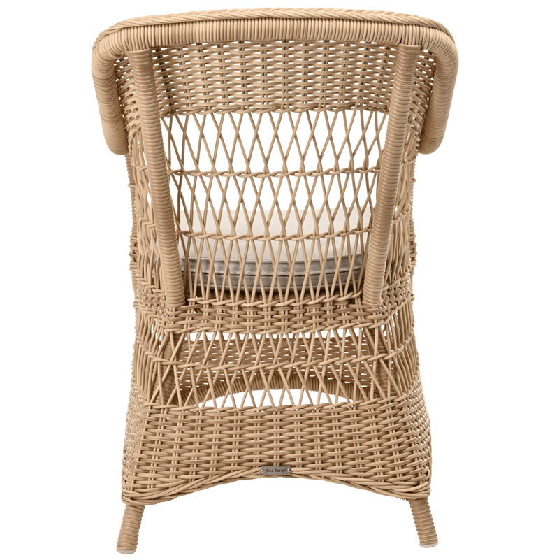 Charlot Chair - Exterior - Sika Design - Outdoor Furniture - Antique - Snow White 100% Polyester - HORNE
