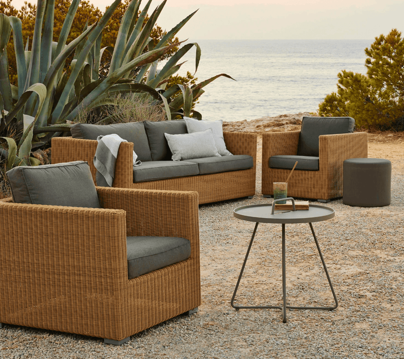 Chester 3 - Seater Sofa - Cane Line - Outdoor Furniture - Natural - Taupe Natté - HORNE