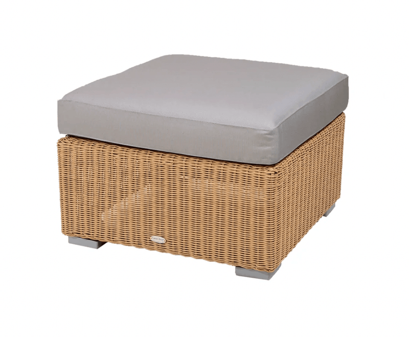 Chester Footstool/Coffee Table - Cane Line - Outdoor Furniture - Natural - No Cushion - HORNE