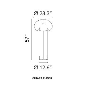 Chiara Floor Lamp - Flos - Floor Lamps - HORNE